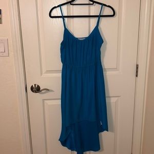 Everyday Blue Goddess Waterfall Dress